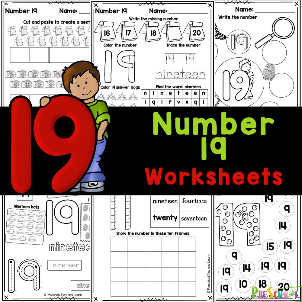 TONS Of FREE Printable Preschool Worksheets