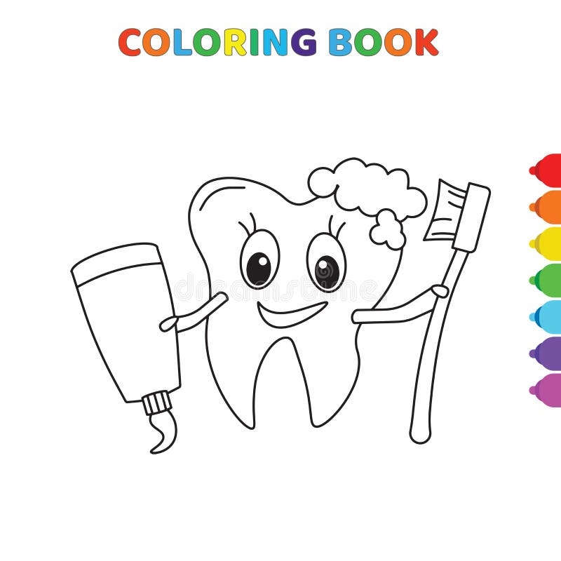 Printable Toothbrush Outlines For Preschool