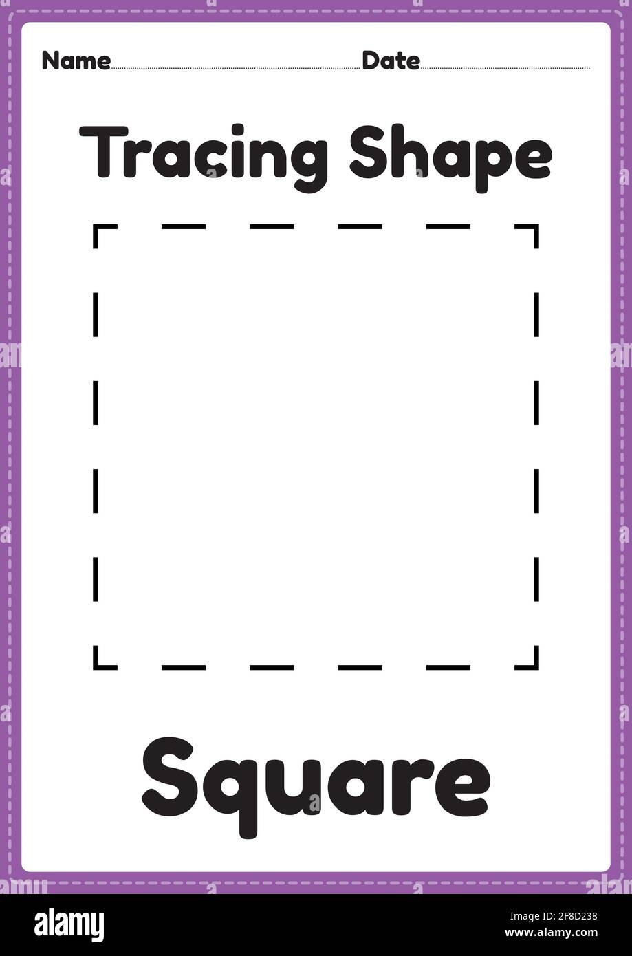 Printable Rectangle Worksheets For Preschool