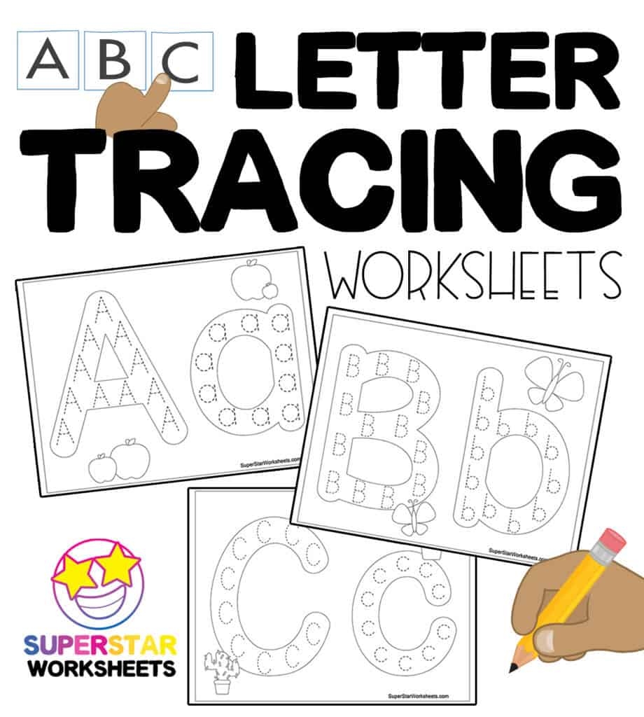 Preschool Printable Letter Tracing Worksheets