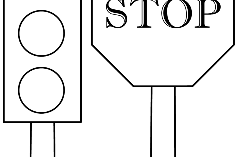 Preschool Printable Stop Sign