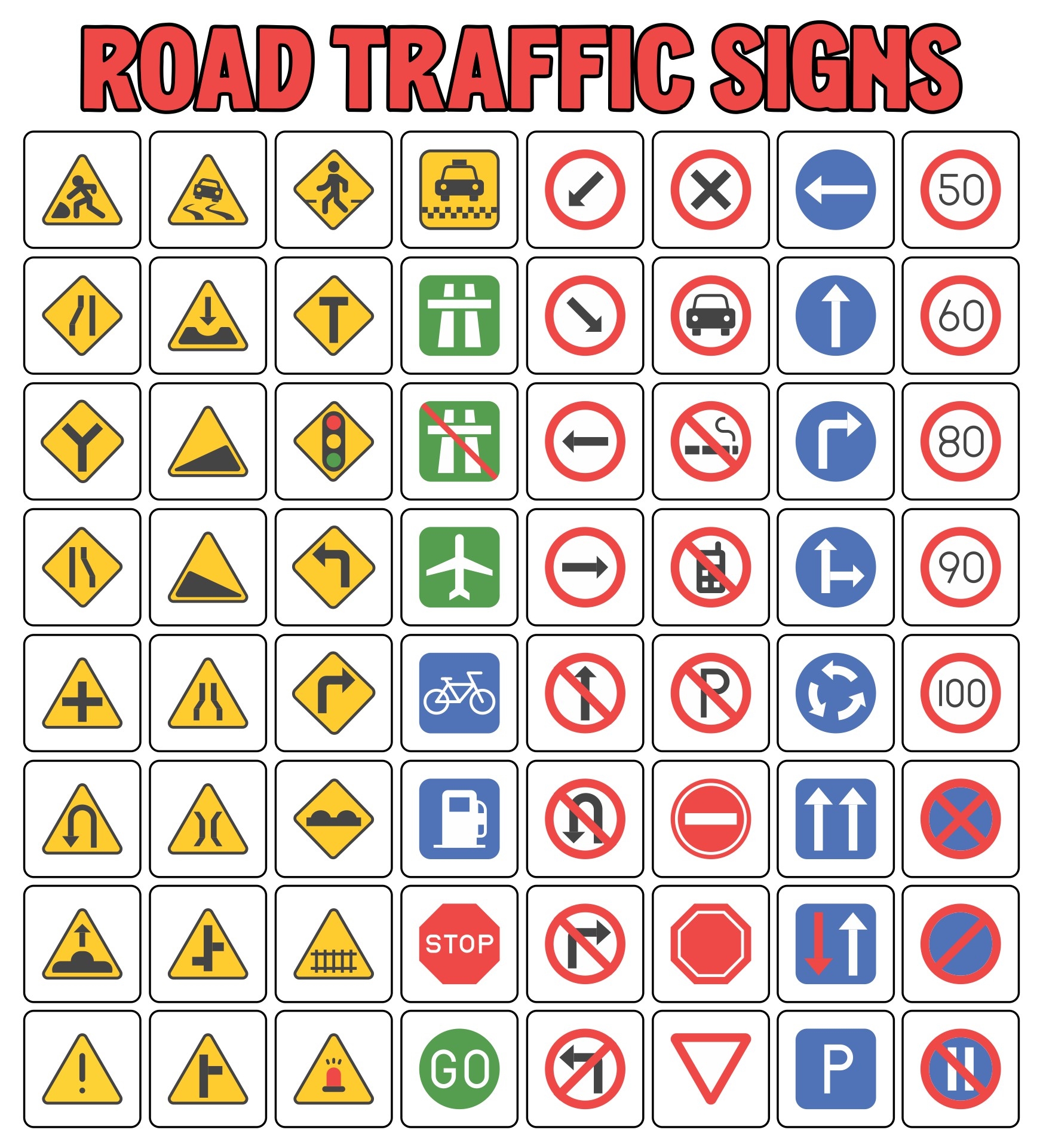 Traffic Sign For Preschoolers 10 Free PDF Printables Printablee Traffic Sign For Preschoolers 10 Free PDF Printables Printablee