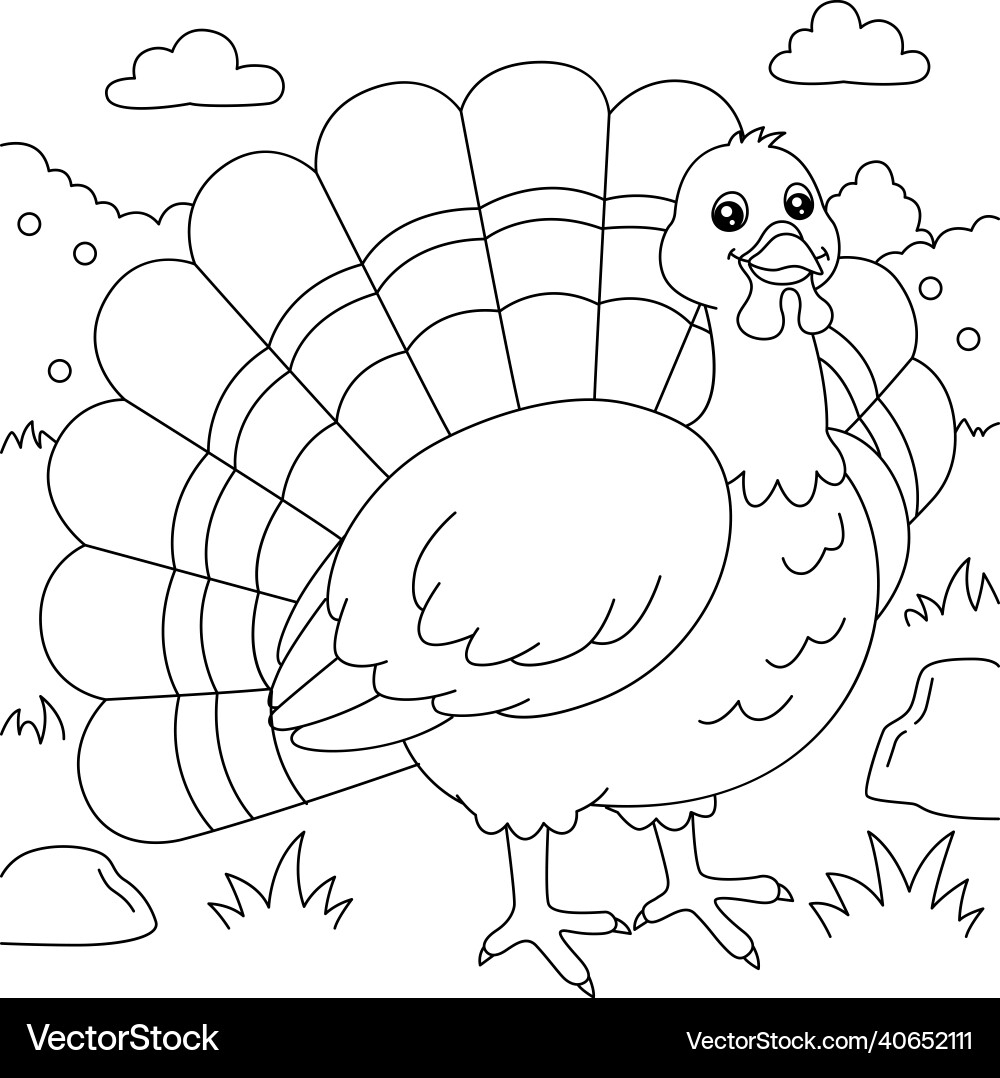 Preschool Printable Preschool Turkey Coloring Pages