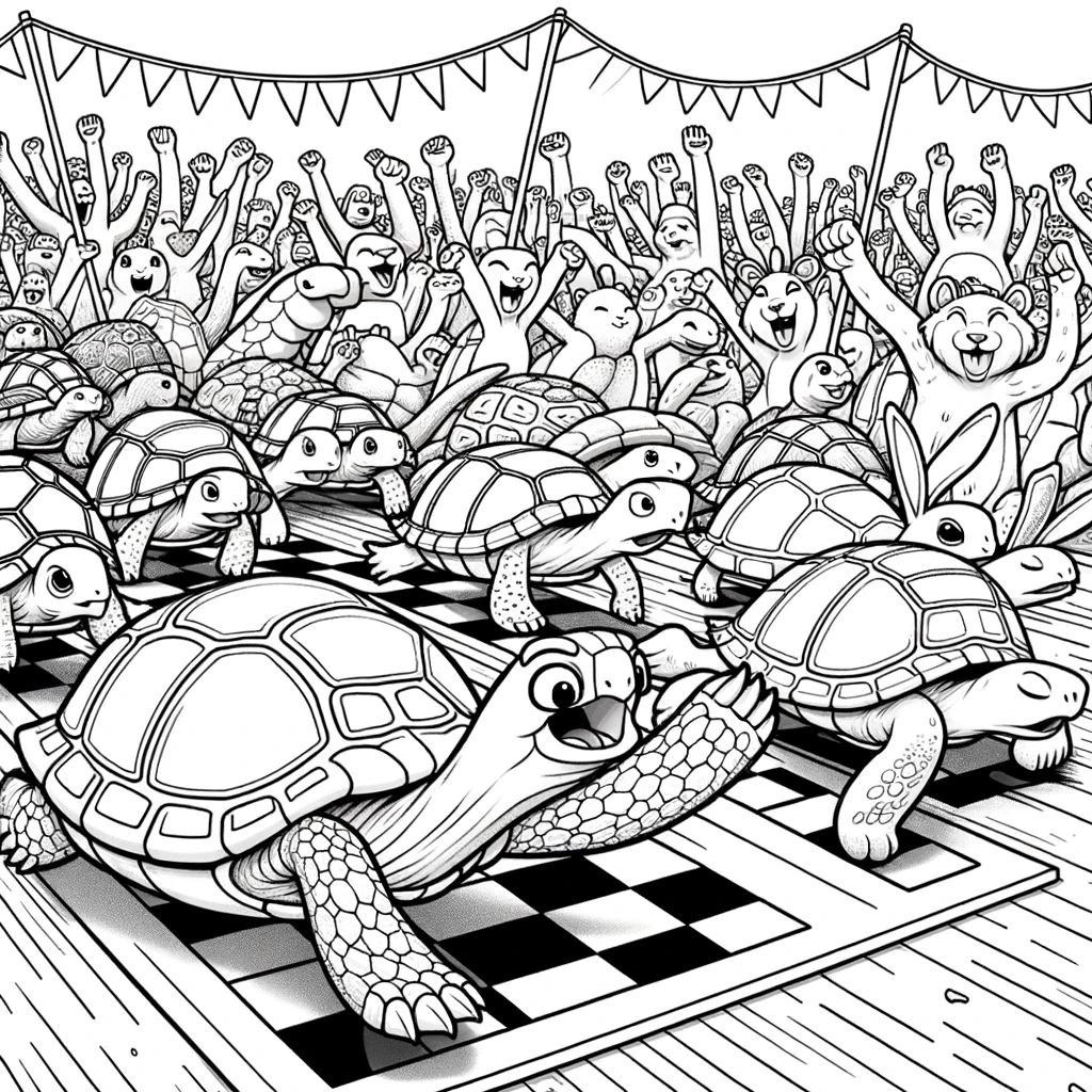 Turtals Coloring Pages For Preschoolers Printable