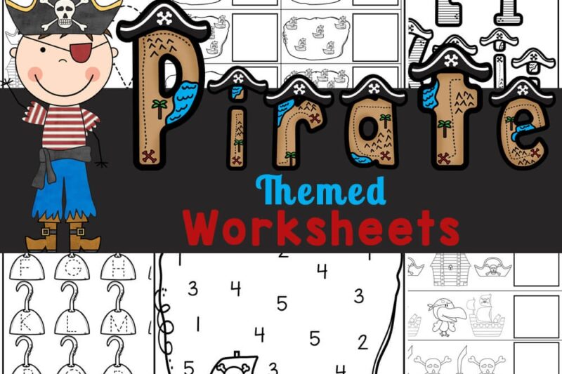Free Printable Pirates Preschool Theme