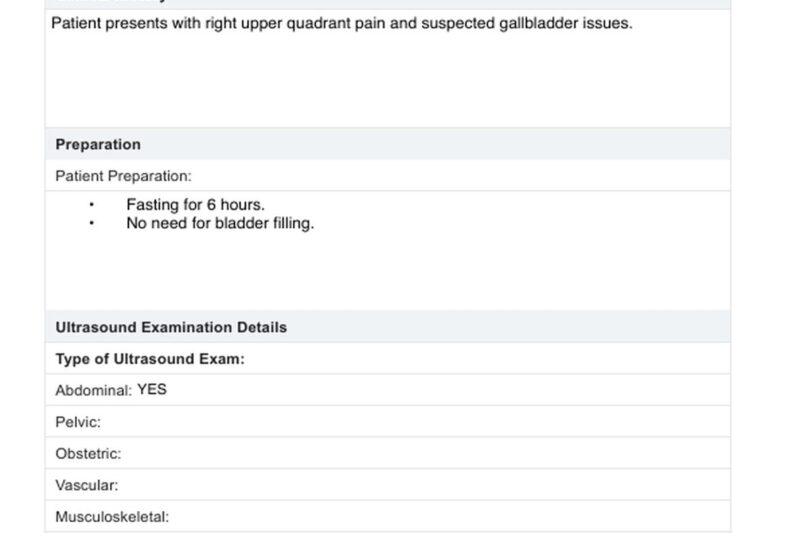 Free Printable Ultrasound Worksheets