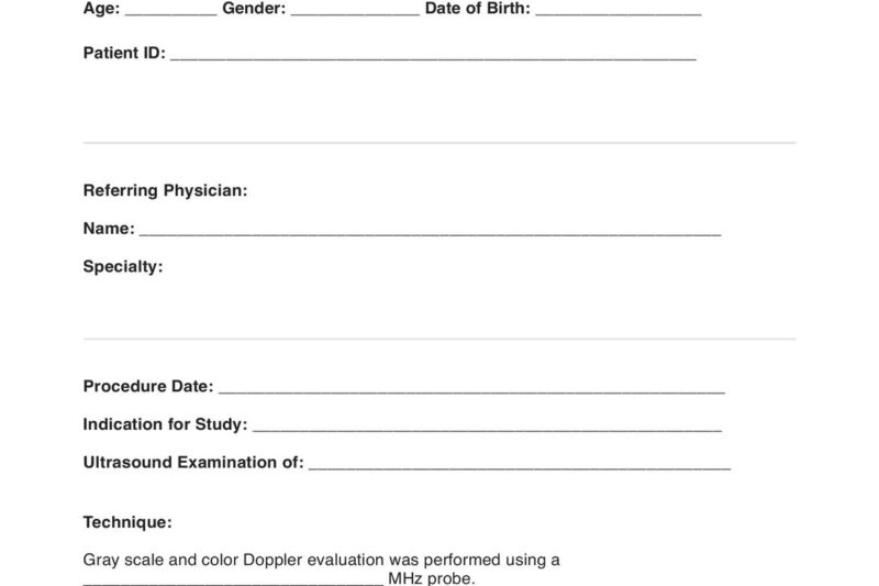 Free Printable Ultrasound Worksheets Prostate