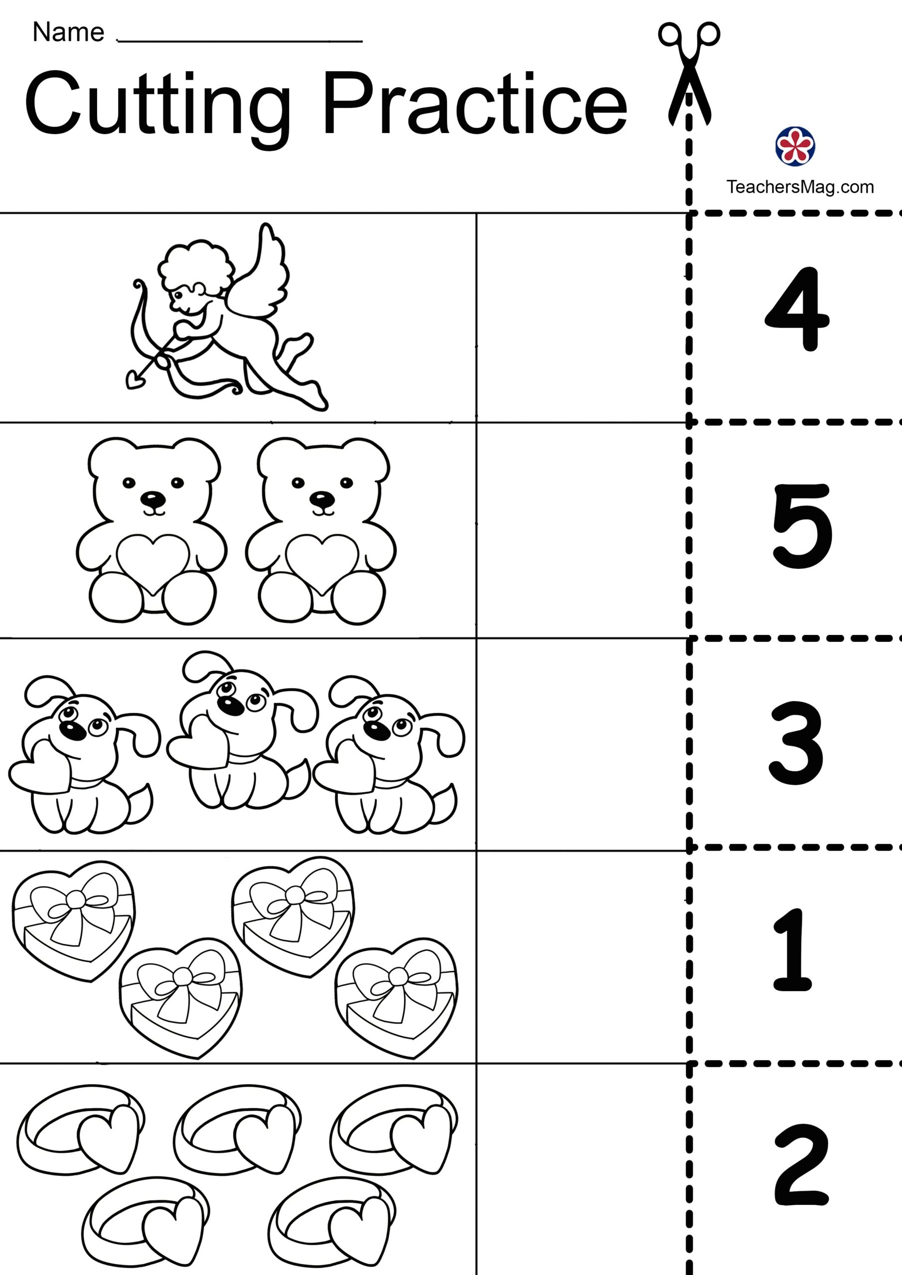 Free Valentine Preschool Printables