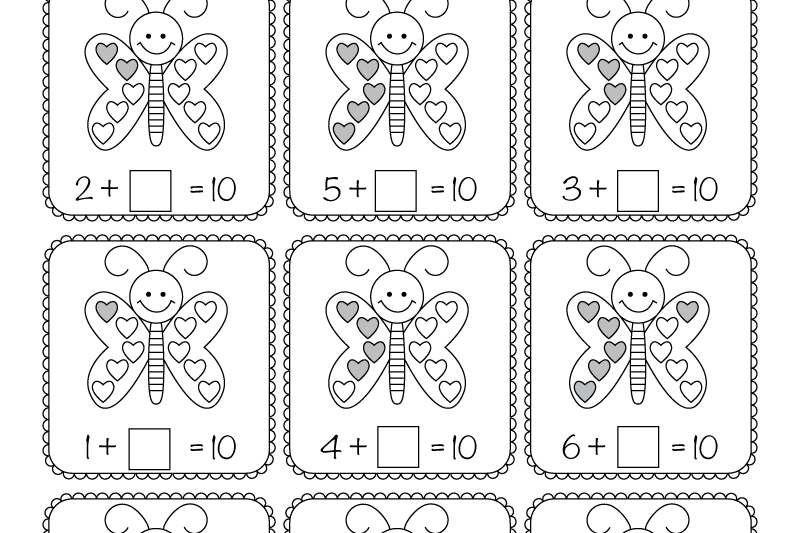 Free Printable Valentine Math Worksheets