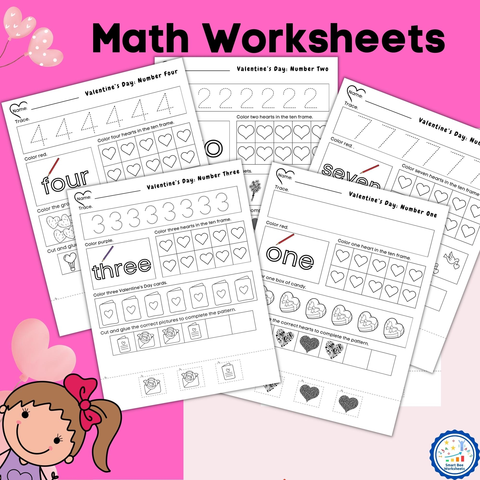 Kindergarten Math Test Worksheets Kindergarten Math Test Worksheets