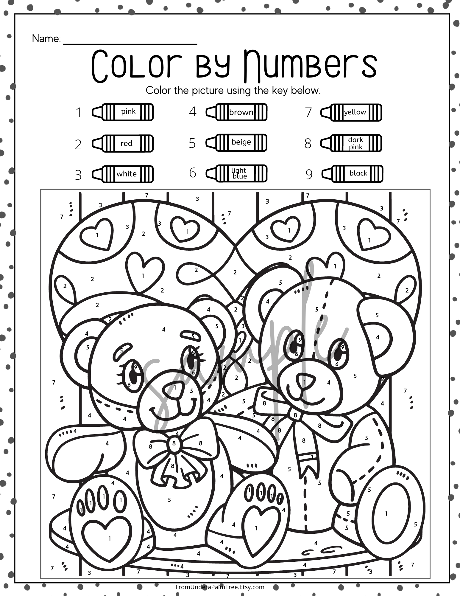 Valentine s Day Worksheet Bundle U003e From Under A Palm Tree