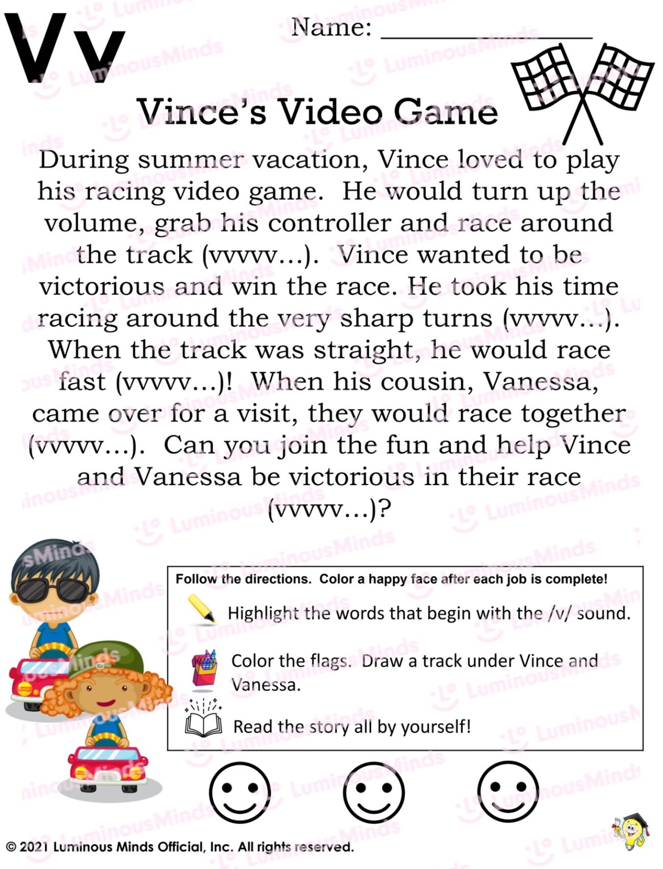 Vince s Video Game