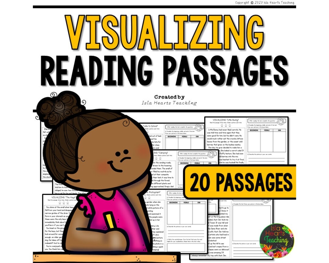 Visualization For Reading Comprehension Worksheets