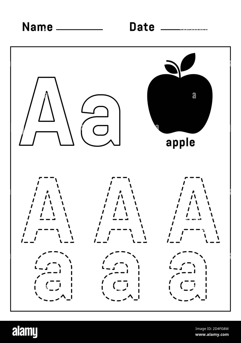 Preschool Practice Writing Letter Printable Sheet