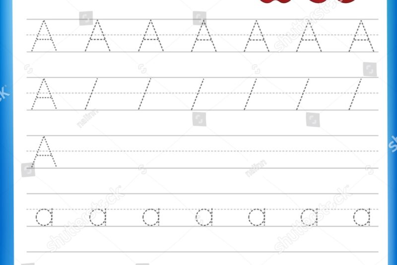 Preschool Practice Writing Letter Printable Sheet