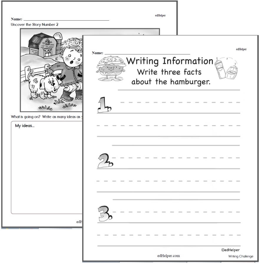 Writing Worksheets For Creative Kids Free PDF Printables EdHelper Writing Worksheets For Creative Kids Free PDF Printables EdHelper