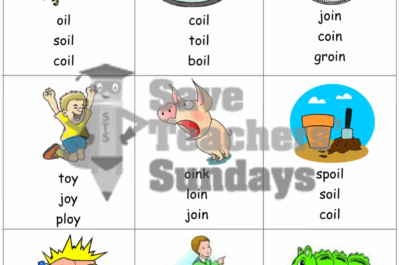 Free Printable Oi Worksheets