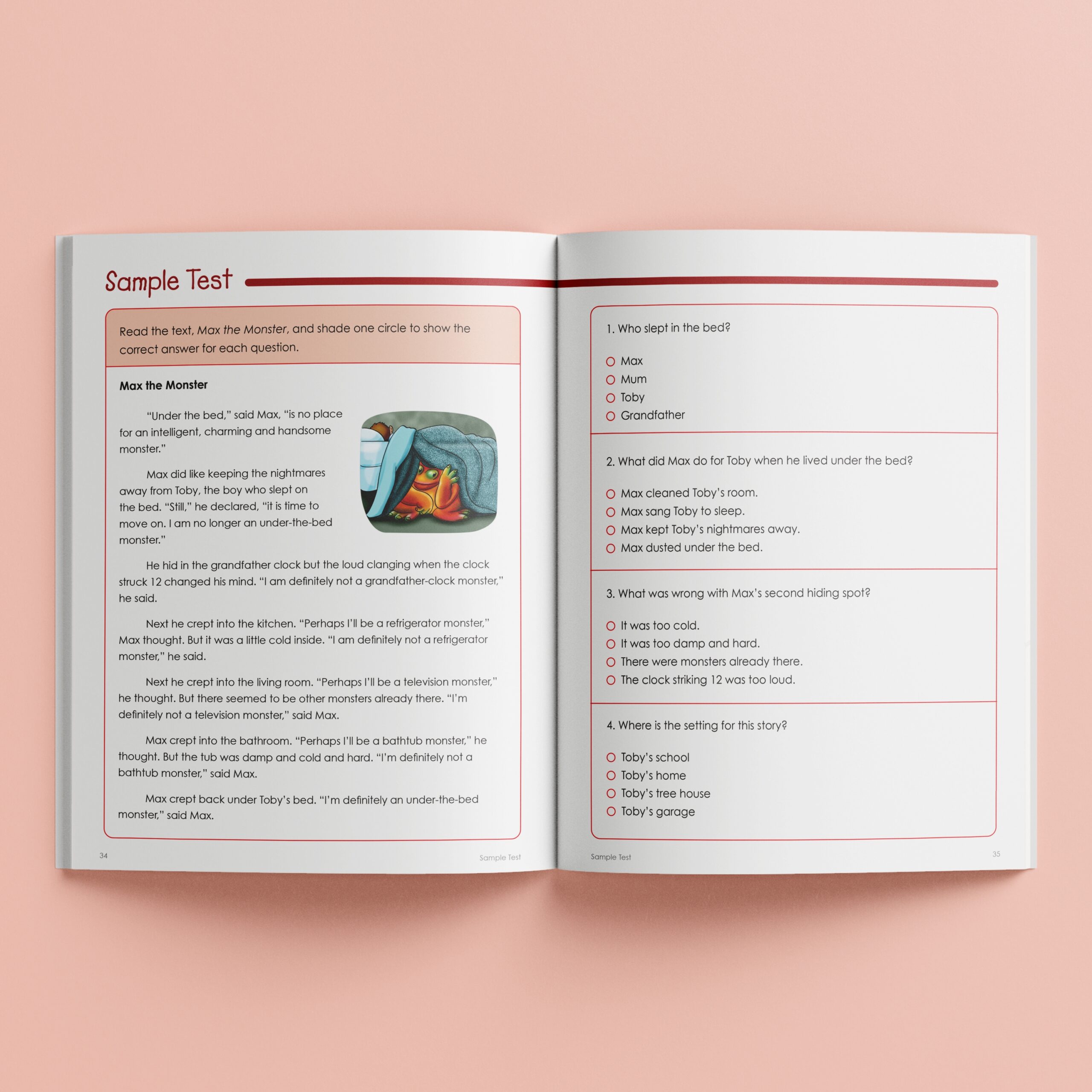 Year 3 NAPLAN style Reading Workbook And Tests NAPLAN Style Early Learning Children Hinkler