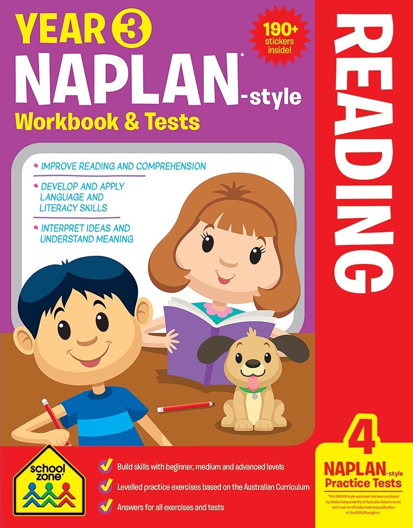 Year 5 NAPLAN style Reading Workbook U0026 Tests Hinkler Amazon au Books