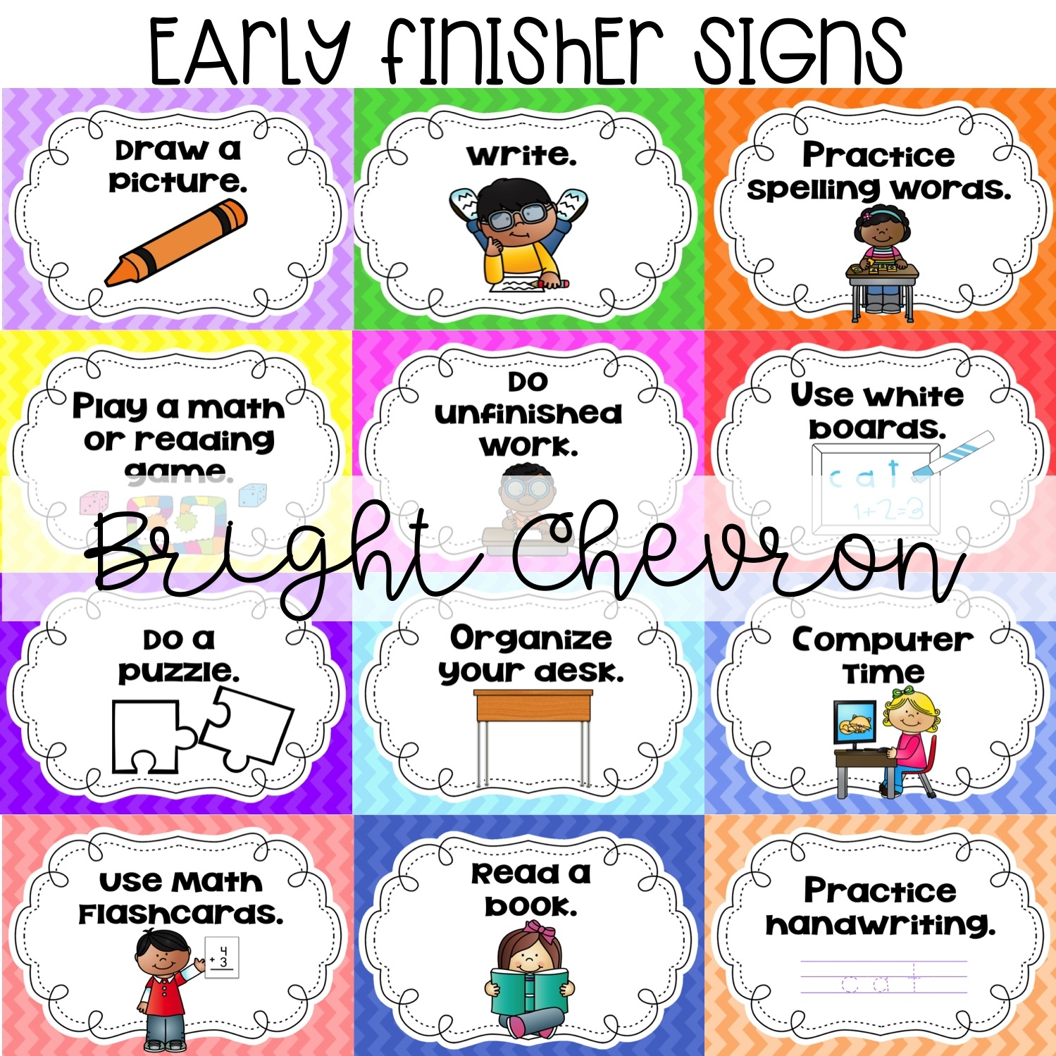You Gotta Love Those Early Finishers Sarah s Teaching Snippets